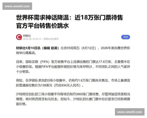 世界杯门票销售最新情况：如何抢购余票指南_20260523195242